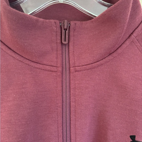 Under Armour Women's Maroon Full-Zip Jacket Size L Sport Casual - Picture 8 of 10